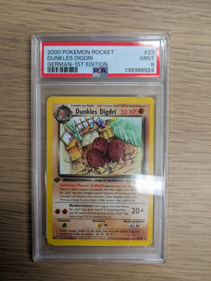 Dunkles Digdri 1 Edition 23/82 PSA 9 - Deutsch