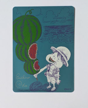 Watermelon Luffy- One Piece Natsucomi 2026 Promo Card Exclusive Gift