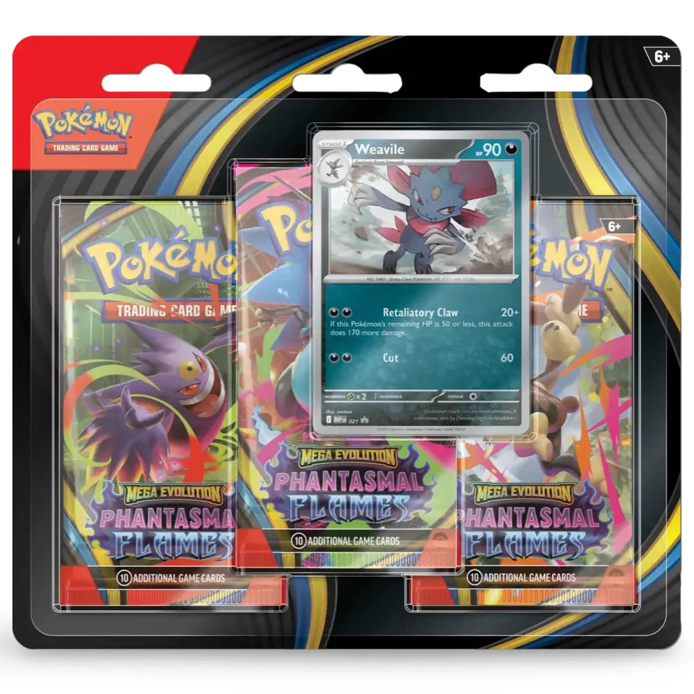 Phantasmal Flames 3-pack Blister Englisch ME02 - Vorbestellung 14.11.2025*