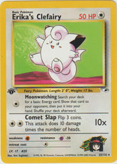 Erika's Clefairy 1 Edition 25/132 Gym Heroes - Englisch - Excellent