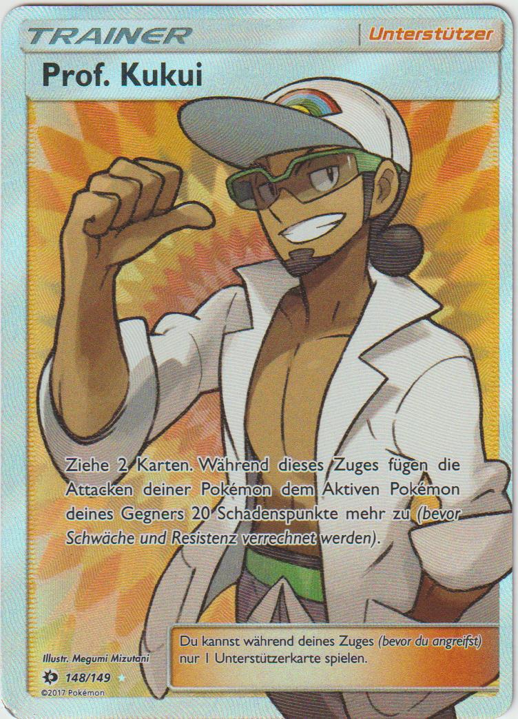 Prof Kukui FA 148/149 - Sonne &amp; Mond - Deutsch - Played