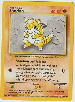 Sandan 62/102 Base Set - Deutsch - Good