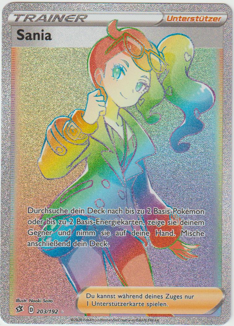 Sania RB 203/192 - Schwert &amp; Schild - Clash der Rebellen - Deutsch - Near Mint