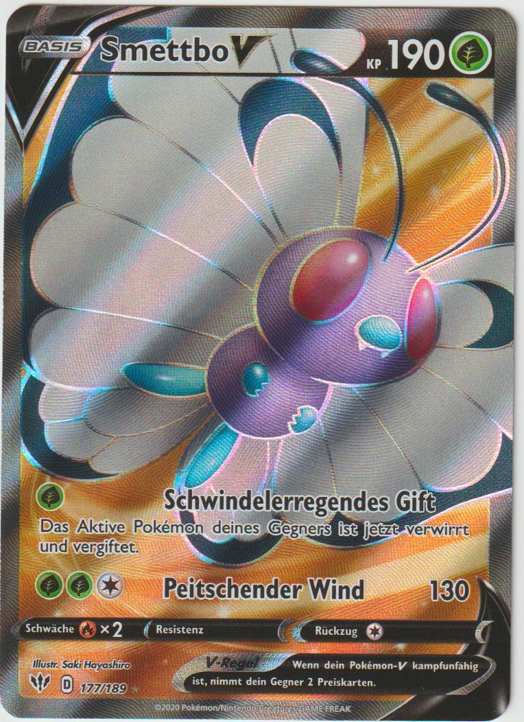 Smettbo V 177/189- Schwert &amp; Schild - Flammende Finsternis - Deutsch - Near Mint