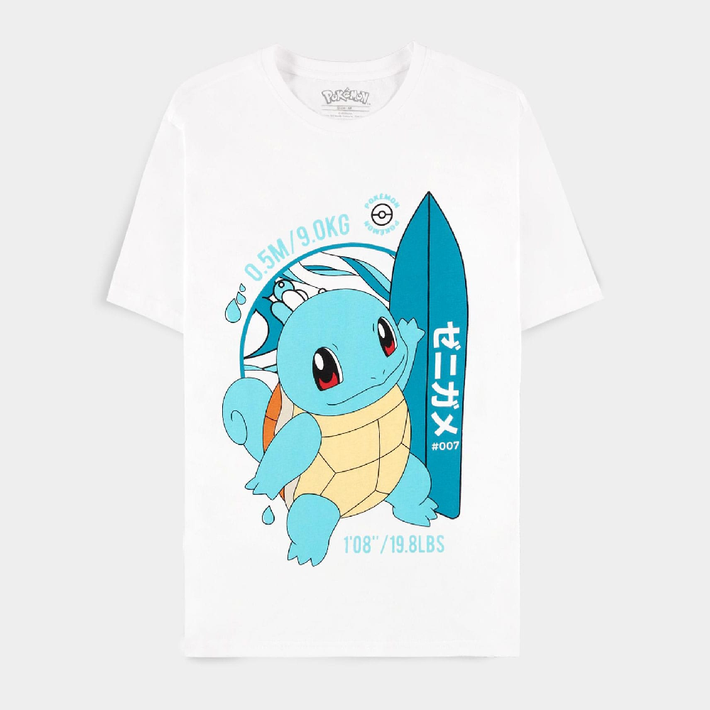 Difuzed Pokemon T-Shirt Schiggy Surf