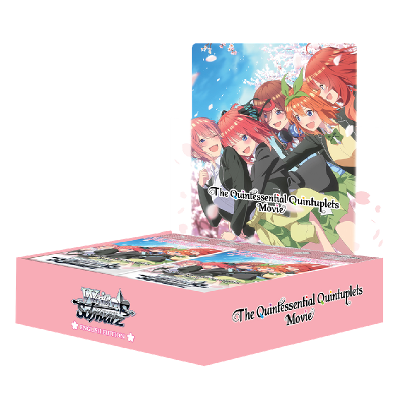 Weiß & Schwarz  the Quintessential Quintuplets Movie Display - Englisch