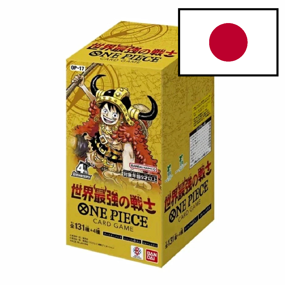 One Piece Card Game  OP17 The Strongest Warrior Booster Display  - Japanisch