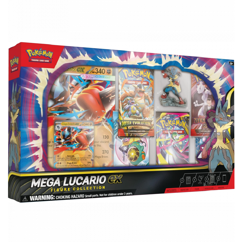 Mega Lucario Figure Collection  Englisch ME02 - Vorbestellung 14.11.2025*
