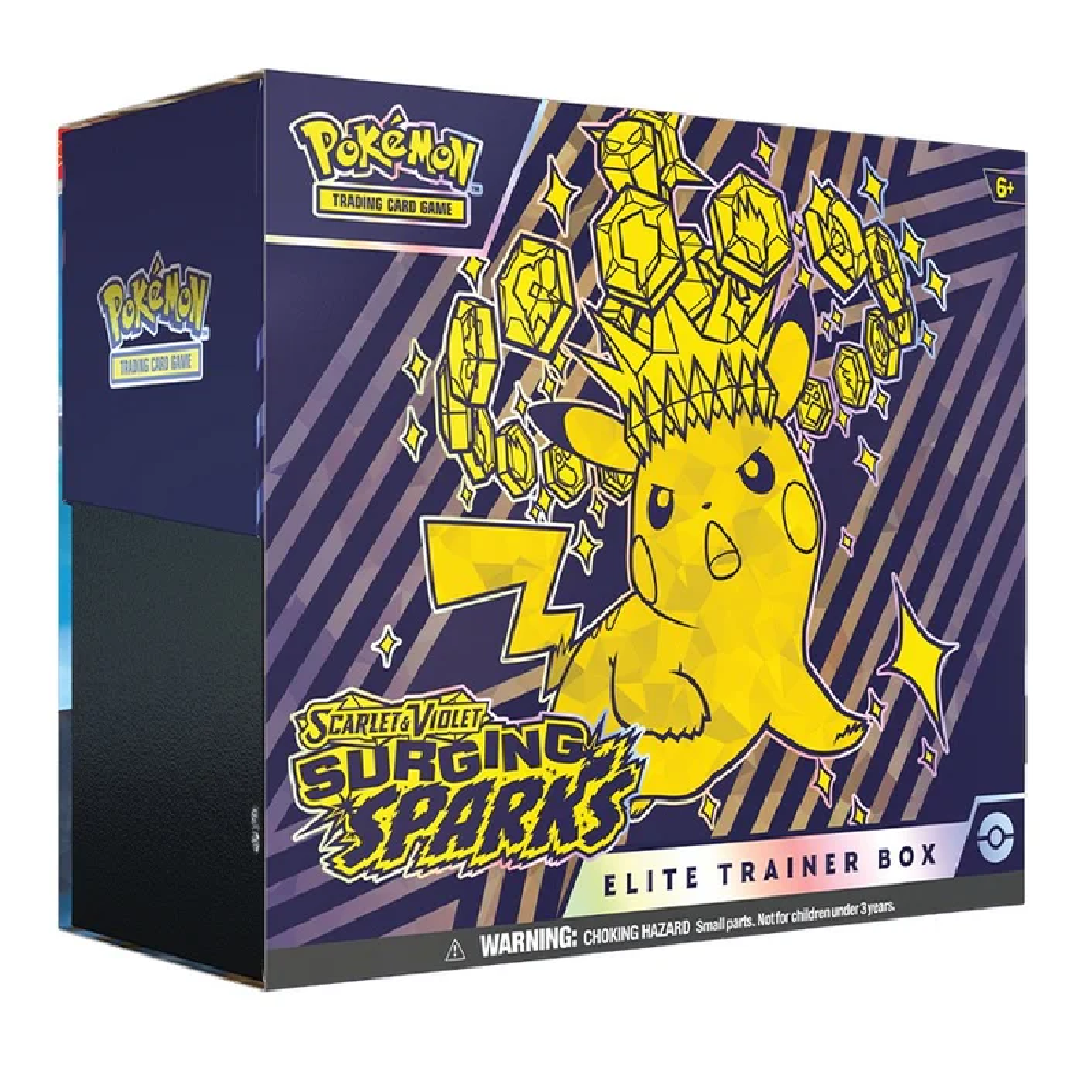 Scarlet & Violet - Surging Sparks  Elite Trainer Box -Englisch- Vorbestellung 08.11*