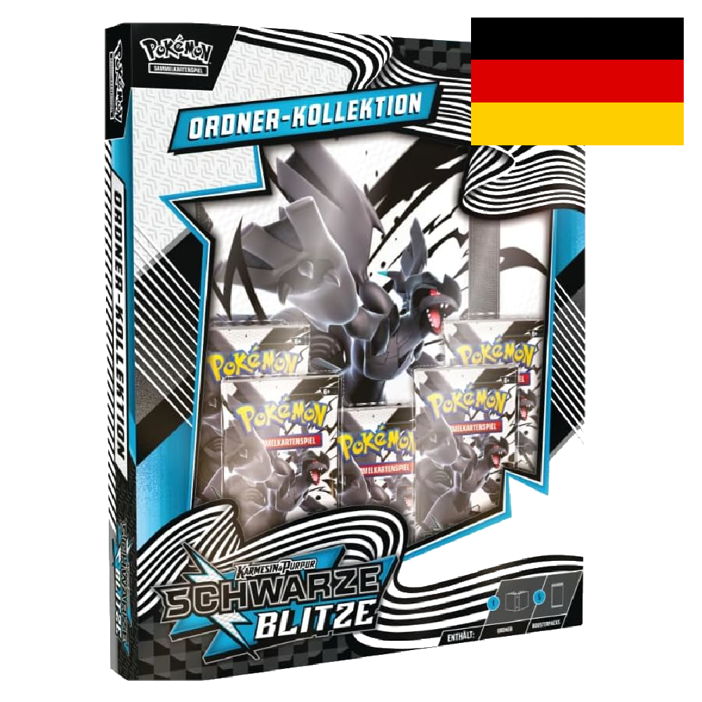 Pokémon Schwarze Blitz Binder Collection SV10.5 - Deutsch