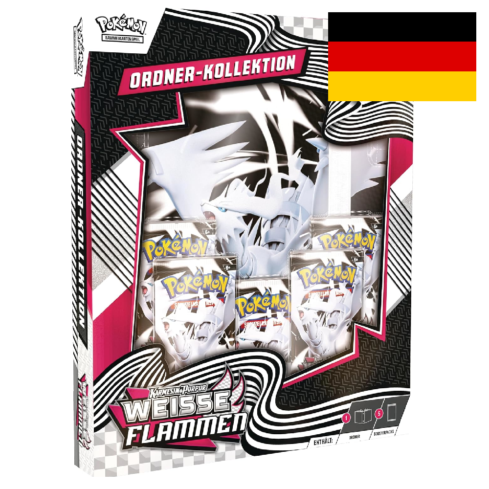 Pokémon Weiße Flammen Binder Collection SV10.5 - Deutsch