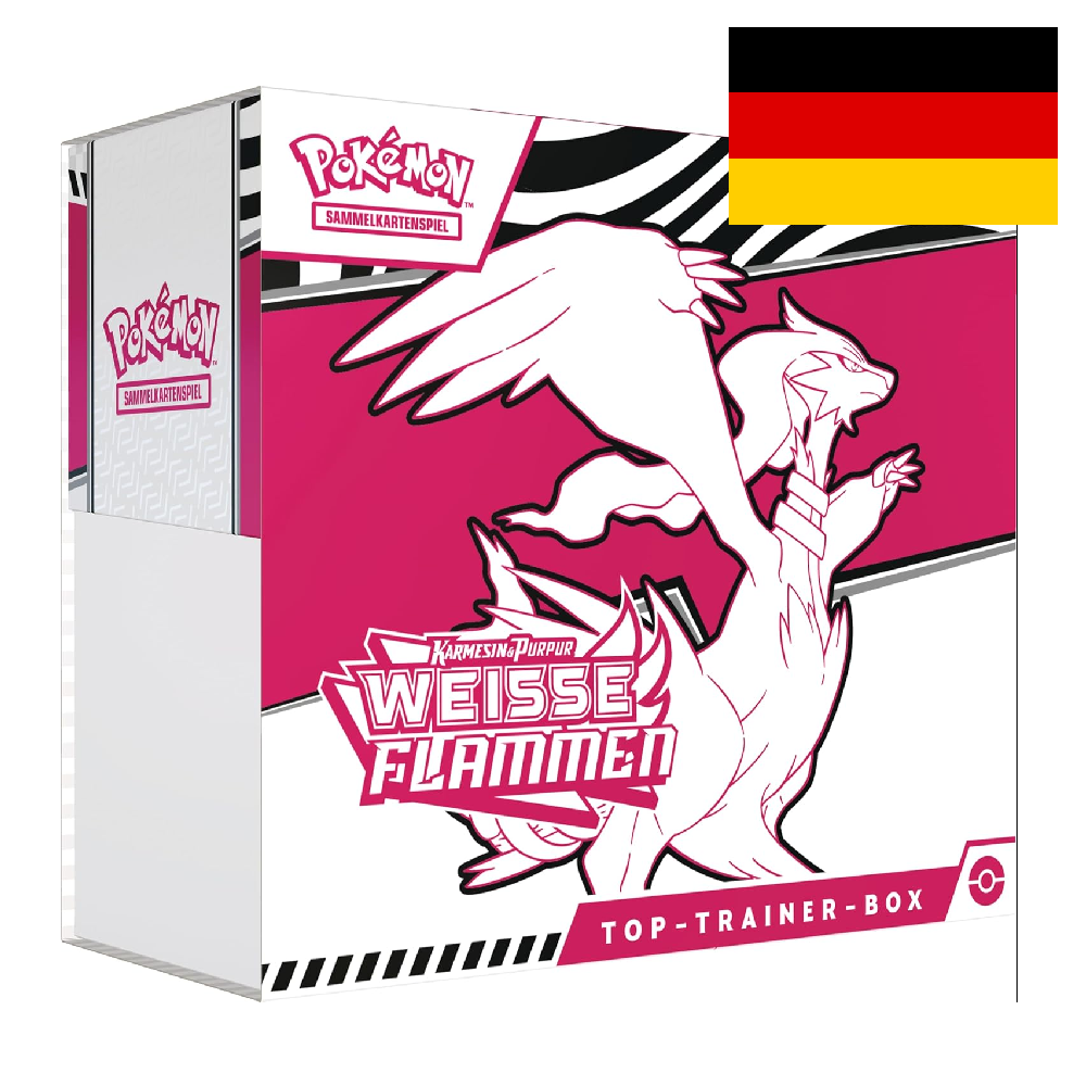 Pokémon Weiße Flammen Top Trainer Box SV10.5 - Deutsch