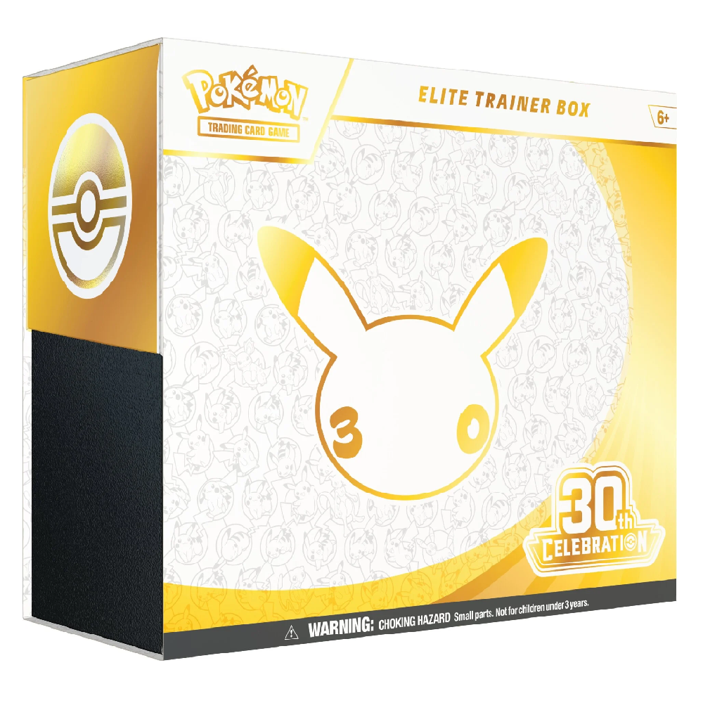 Pokémon 30th Celebration Anniversary Elite Trainer Box Englisch - 30 Jahre Vorbestellung ~ Lieferung 21.09*
