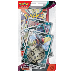 Obsidian Flames Premium Checklane Blister (Englisch)  - Vorbestellung 11.08*