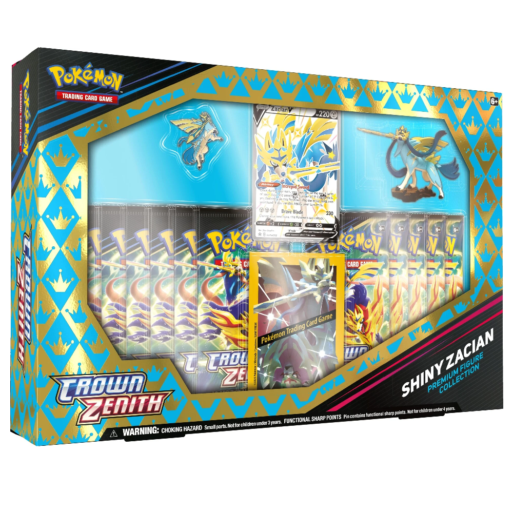 Crown Zenith Premium Figure Collection Shiny Zacian - Englisch