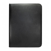 UP - Vivid 9-Pocket Zippered PRO-Binder: Black