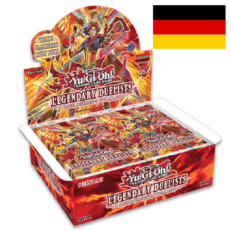 Legendary Duelists: Soulburning Volcano - Booster - Deutsch