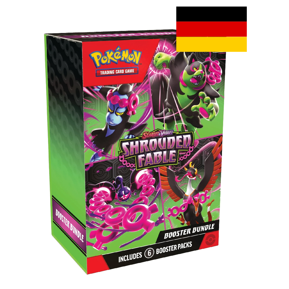 Scarlet &amp; Violet - Shrouded Fable Booster Bundle- Deutsch - Vorbestellung 06.09.*