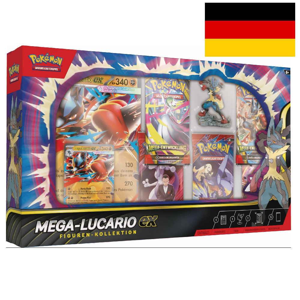 Mega Lucario Figuren Kollektion Deutsch ME02