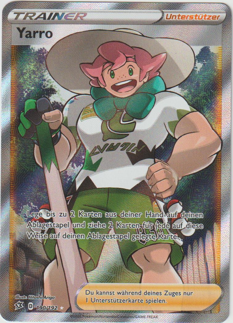 Yarro 190/192 - Schwert &amp; Schild - Clash der Rebellen - Deutsch - Near Mint