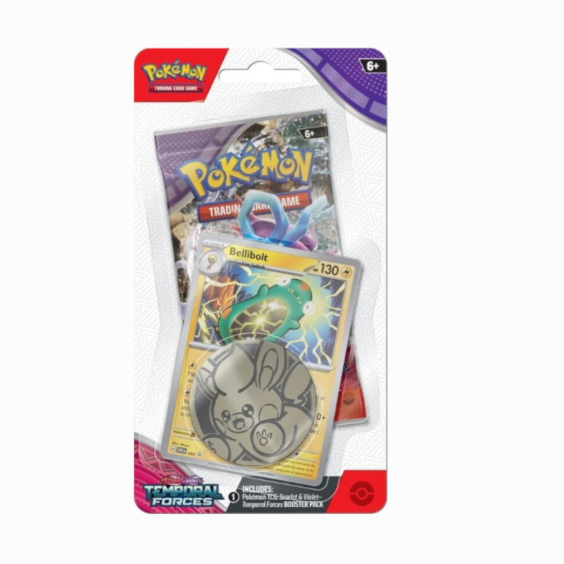Scarlet &amp; Violet Temporal Forces 1-Pack Blister (Englisch)  - Vorbestellung 22.03.*