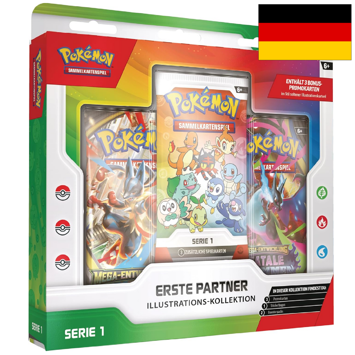 Pokémon Erste-Partner-Kollektion #1 - Deutsch