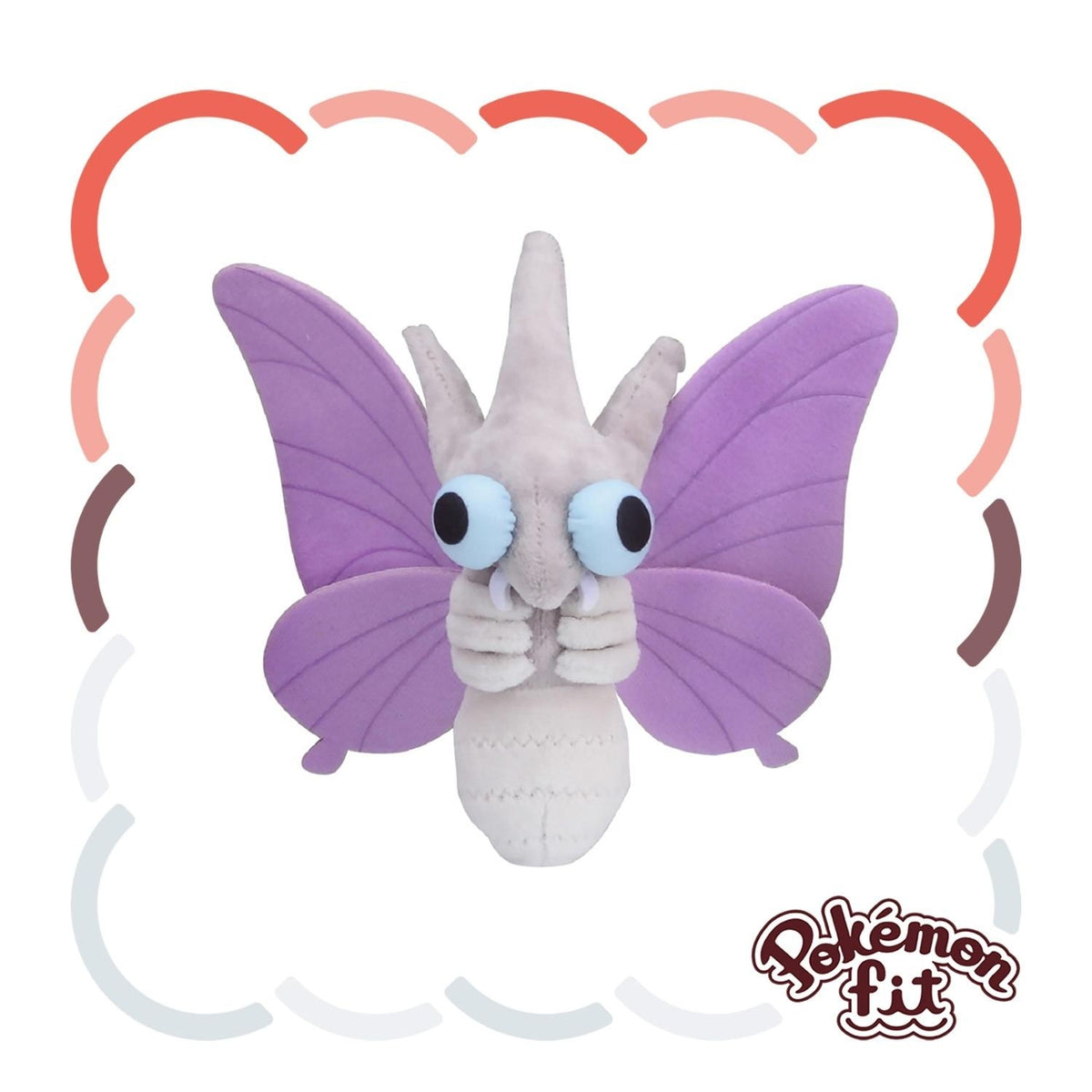 #049 Omot Plüschtier Plushie - Pokemon Center Japan Original - Pokemon fit