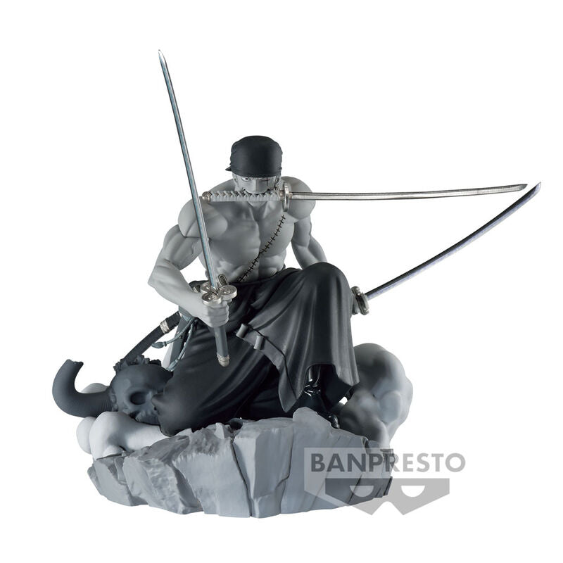 One Piece -  Dioramatic The Tones - Roronoa Zoro Figure 15cm -  Banpresto