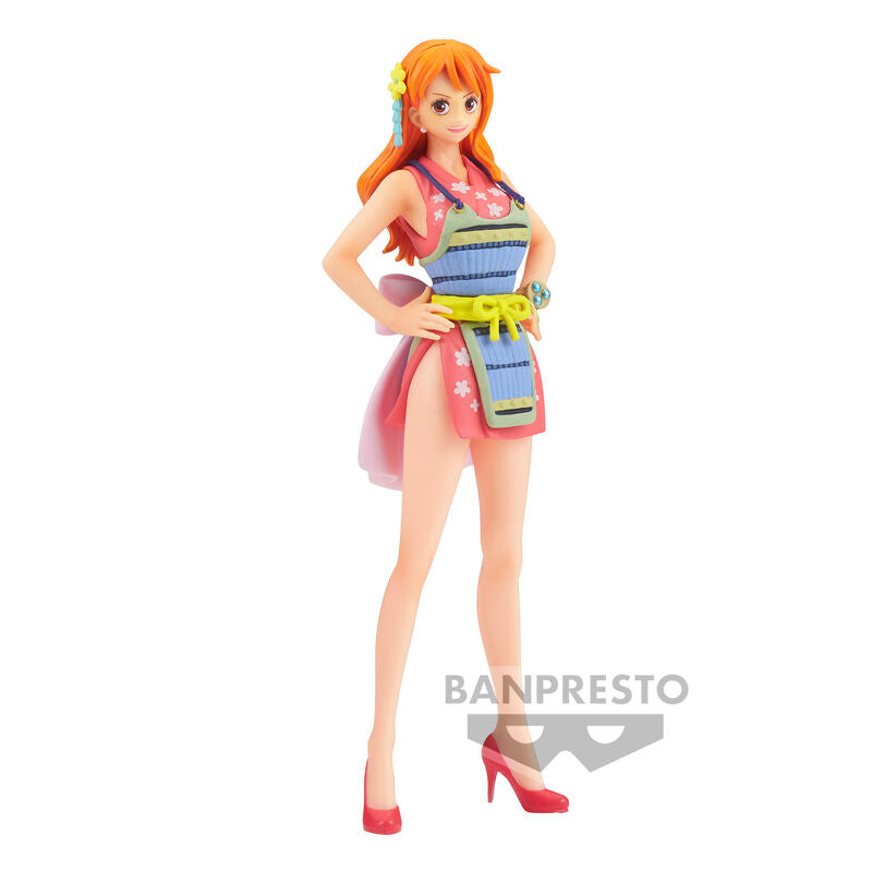 One Piece - The Grandline Lady Wanokuni Nami Vol.8 Figure 16cm - Banpresto