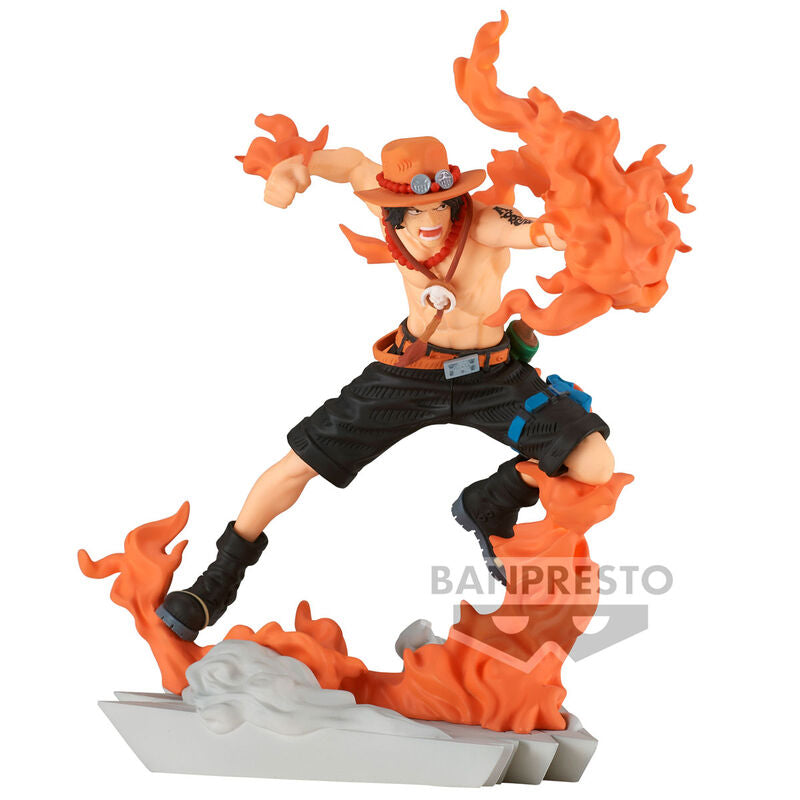 One Piece - Senkozekkei Portgas D. ACE Figure 9cm - Banpresto