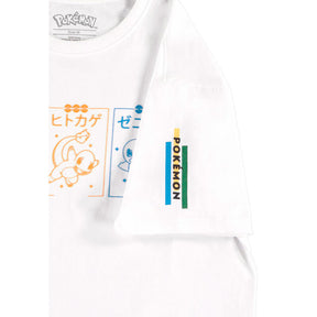 Pokemon Starter T-Shirt, Schiggy,Glumanda,Bisasam - Difuzed