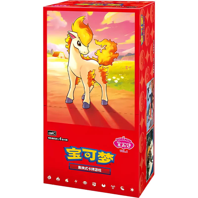 Pokemon - Gem Pack Vol. 4 Booster Display (CBB4C) - Chinesisch