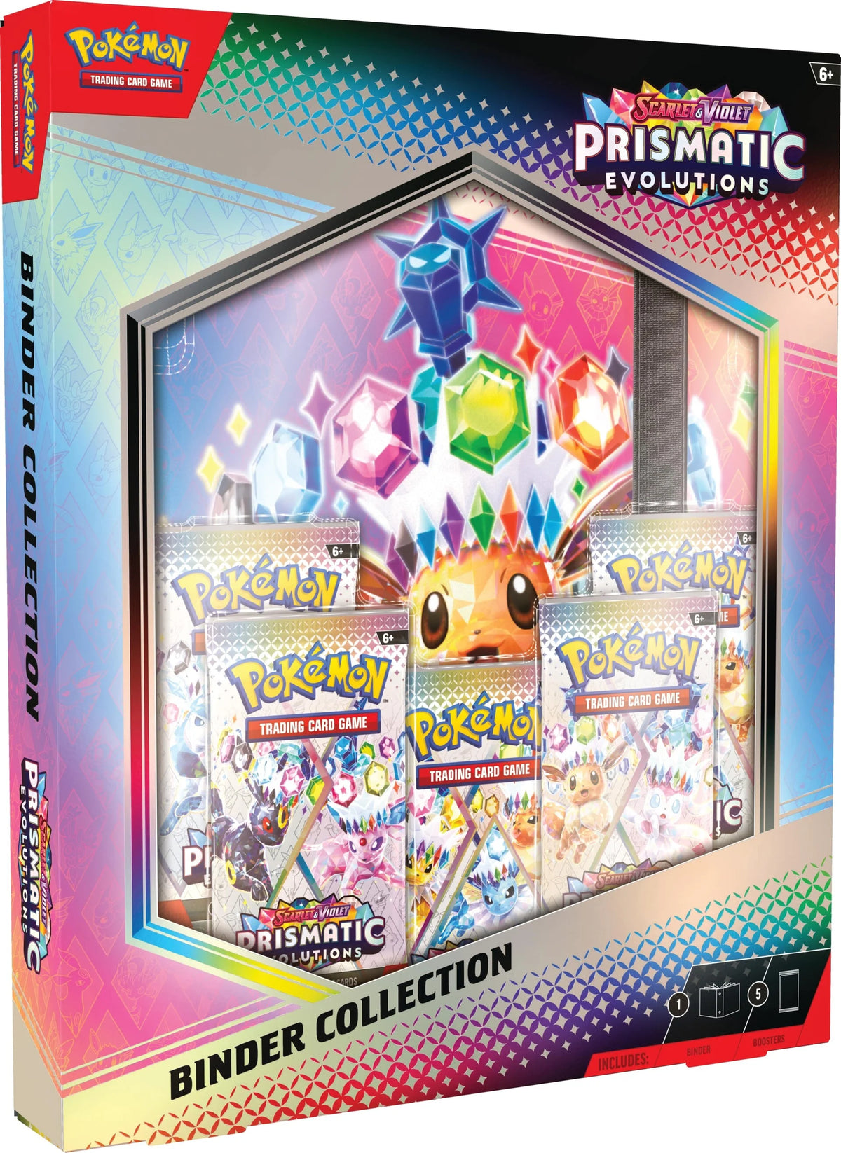Scarlet & Violet - Prismatic Evolutions Binder Collection -Englisch- Vorbestellung 17.01.25*