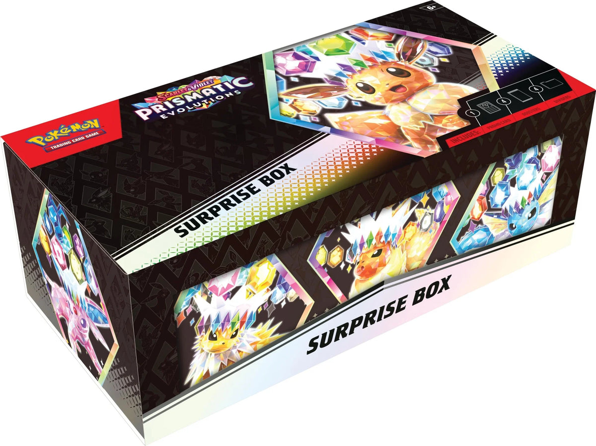Scarlet & Violet - Prismatic Evolutions Surprise Box -Englisch