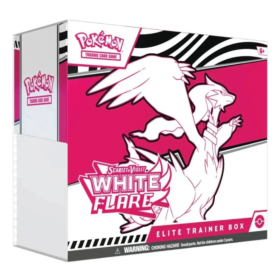 Pokémon White Flare Elite Trainer Box SV10.5 - Englisch -  Release 18.7