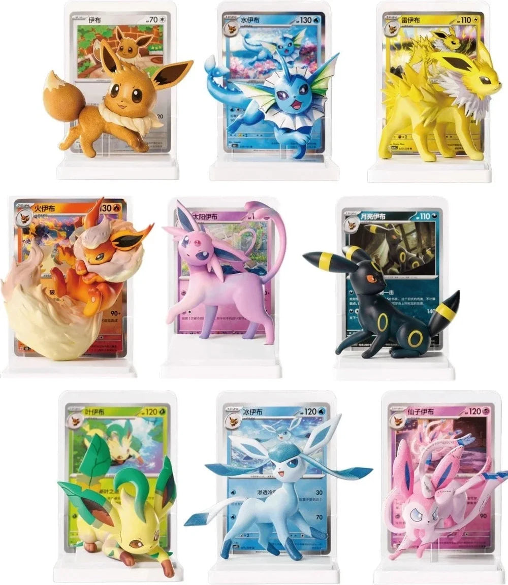 Pokemon Eeevee Dream Painting Collection Vol. 3 Blind Box - Eeevelution  Figuren  Chinese Sealed