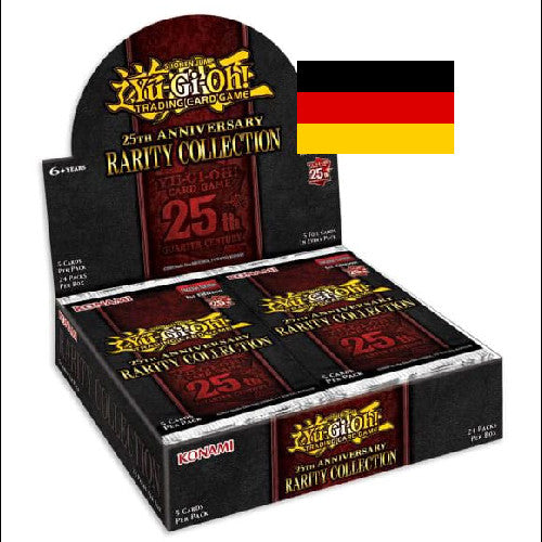 Yu-Gi-Oh! 25th Anniversary Rarity Collection Display - Deutsch - Vorbestellung 02.11.23