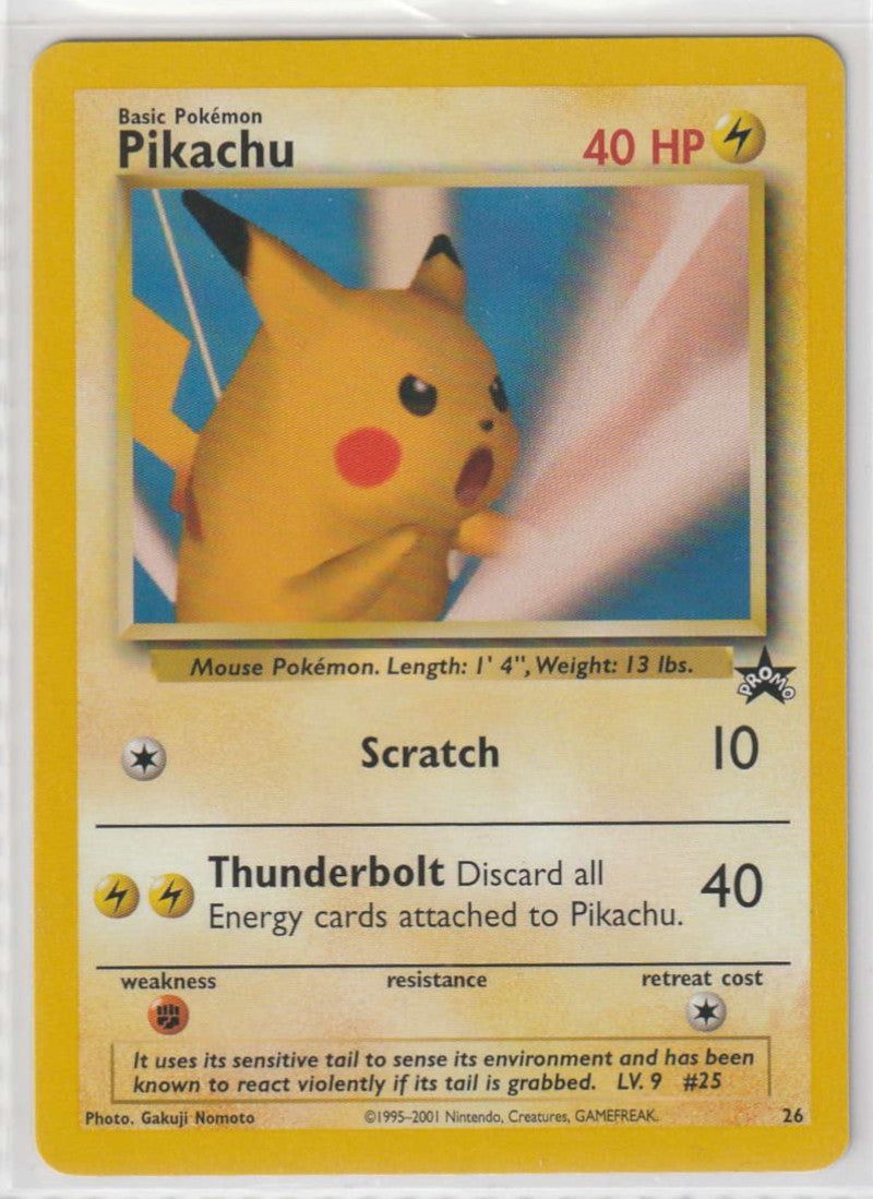 Pikachu Wizards Black Star Promo No. 26 - Englisch - Near Mint