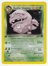 Dunkles Smogmog 1 Edition Holo 14/82 Team Rocket - Deutsch - Near Mint