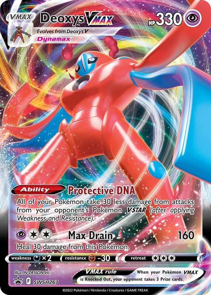 Deoxys VMAX & VSTAR Battle Box - Englisch