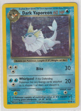 Dark Vaporeon Holo 9/110 Legendary Collection - Englisch- Near Mint