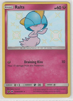 Ralts Trasla SV34/SV94 Hidden Fates - Englisch - Near Mint