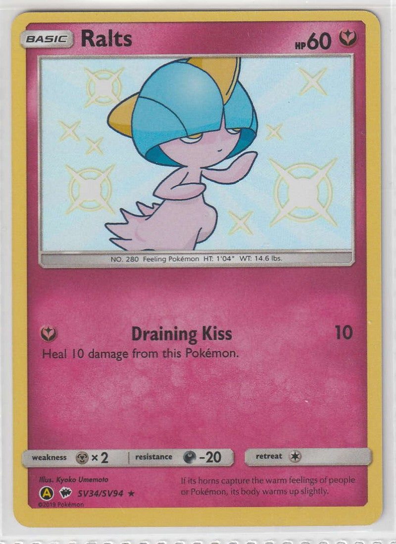 Ralts Trasla SV34/SV94 Hidden Fates - Englisch - Near Mint