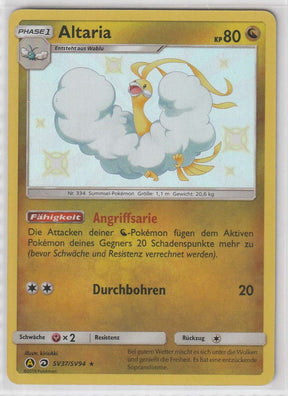 Alatria SV37/SV94 Hidden Fates Shiny - Deutsch - Near Mint