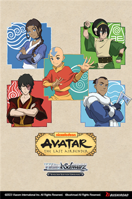 Weiß & Schwarz : Avatar the Last Airbender Display - Englisch - Vorbestellung 16.6.*