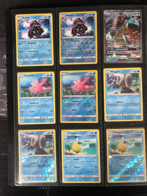 Sonne Mond Basis Master Set Pokemon Sammlung 163/149 Komplett Deutsch