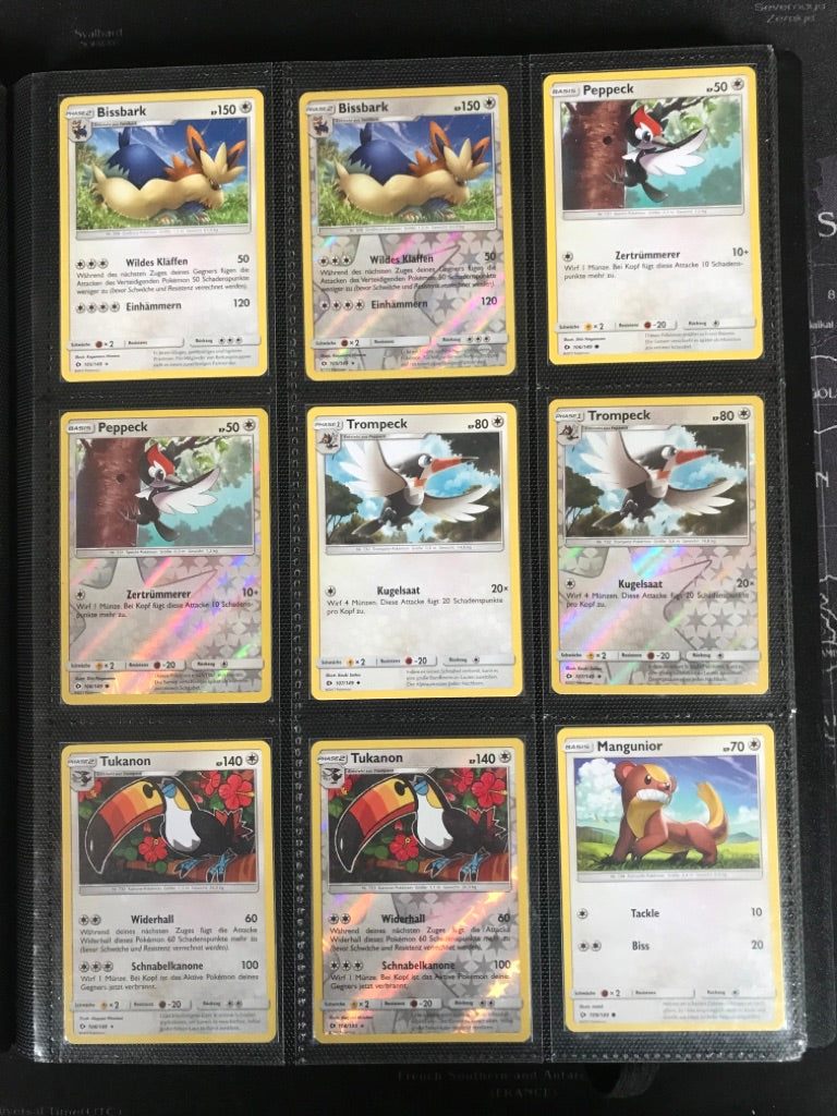 Sonne Mond Basis Master Set Pokemon Sammlung 163/149 Komplett Deutsch