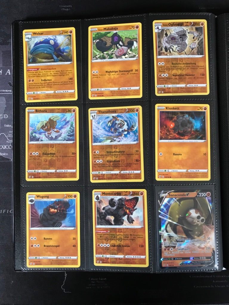 Clash der Rebellen Master Set Pokemon Sammlung Komplett Deutsch 209/192