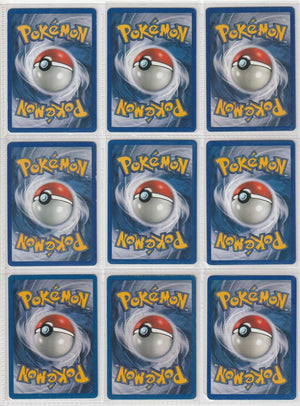 Fossil Master Set Pokemon Sammlung Basis 62/62 Komplett Deutsch - Englisch