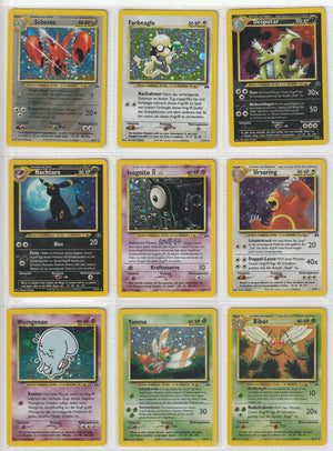 Neo Entdeckung Master Set Pokemon Sammlung Basis 75/75 Komplett Deutsch